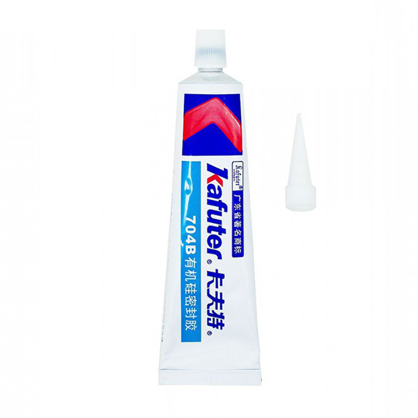 چسب سیلیکون 45 گرمی مشکی مارک Kafuter مدل K-704B